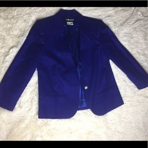 Royal blue blazer